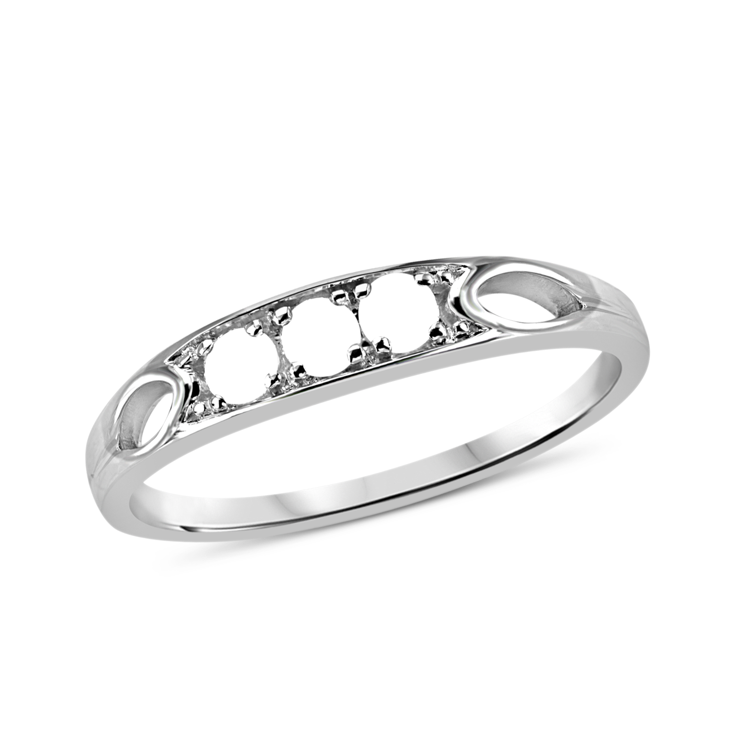 Men's Birthstone and Diamond Accent Class Ring (1 Stone) | Zales