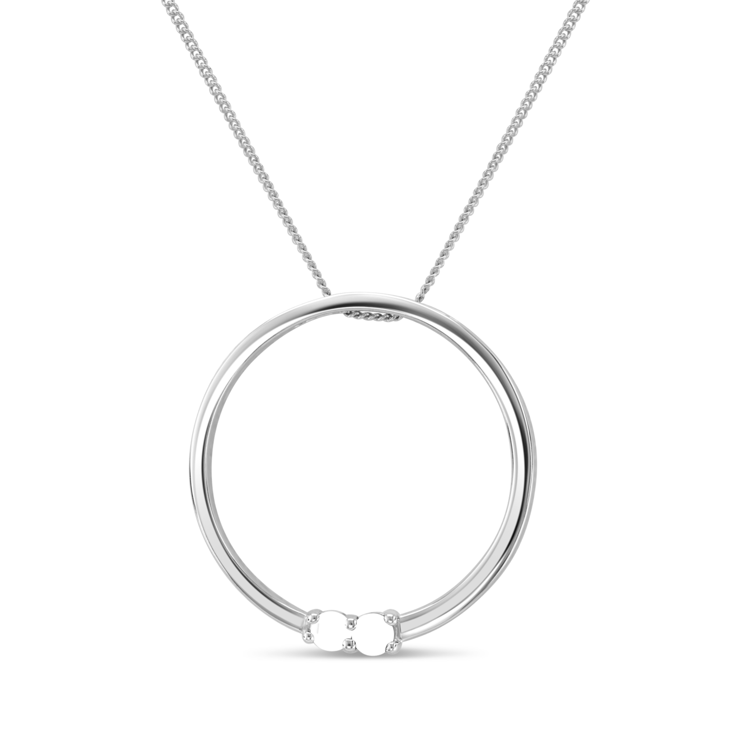 Mother s Journey Birthstone Circle Family Pendant 2 10 Stones